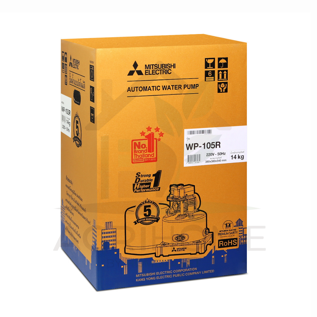 ปั๊มน้ำอัตโนมัติ Mitsubishi รุ่น WP-105R