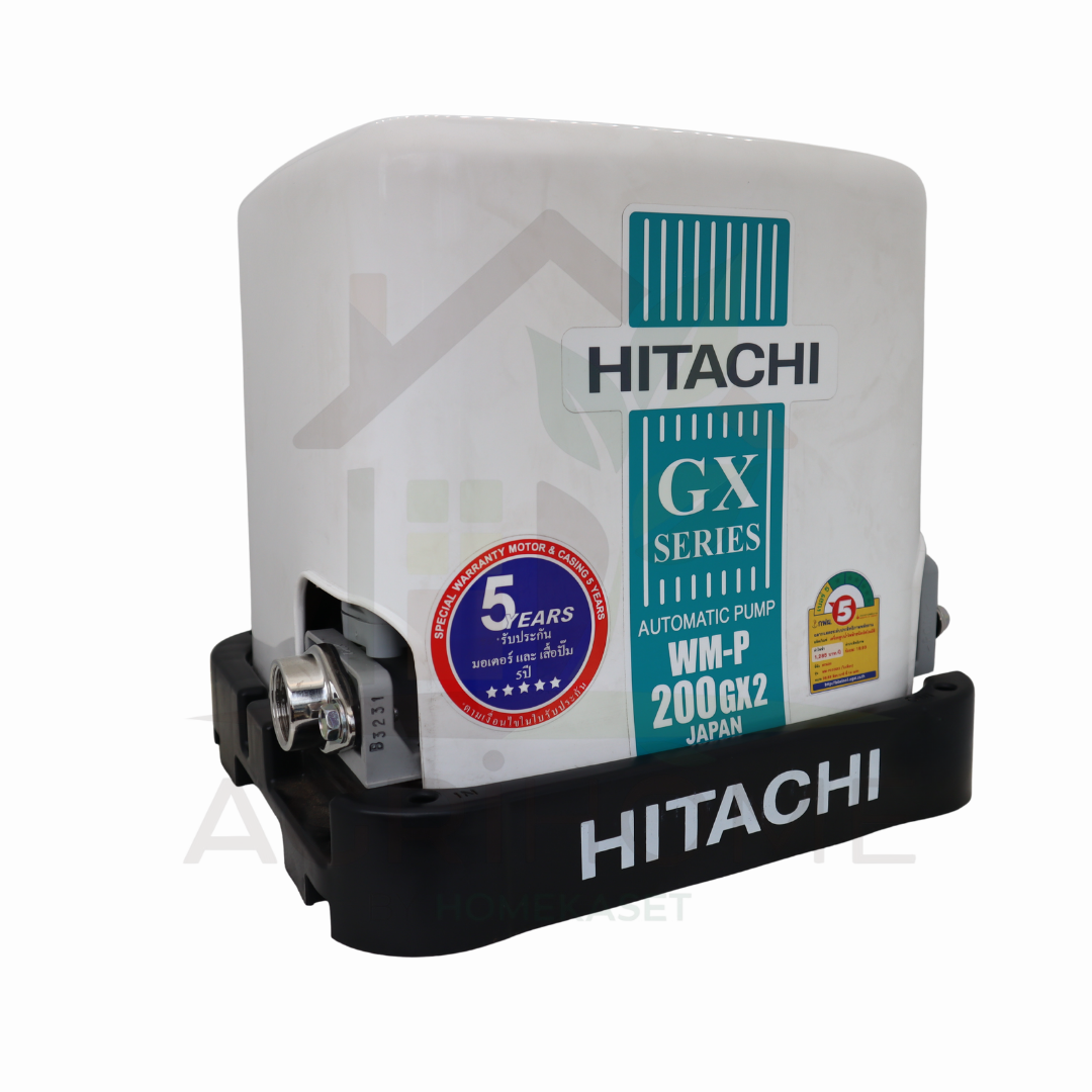 ปั๊มน้ำอัตโนมัติ Hitachi รุ่น WM-P200GX2