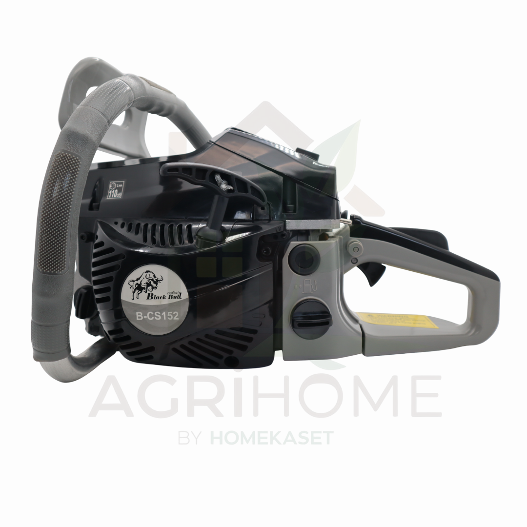 เลื่อยยนต์ Blackbull กระทิงดำ B-CS152 5200 ดำ