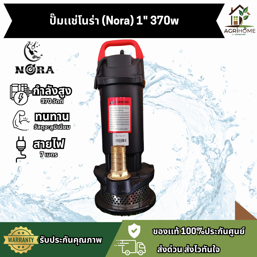 ปั๊มแช่ Nora โนราห์ 1 นิ้ว