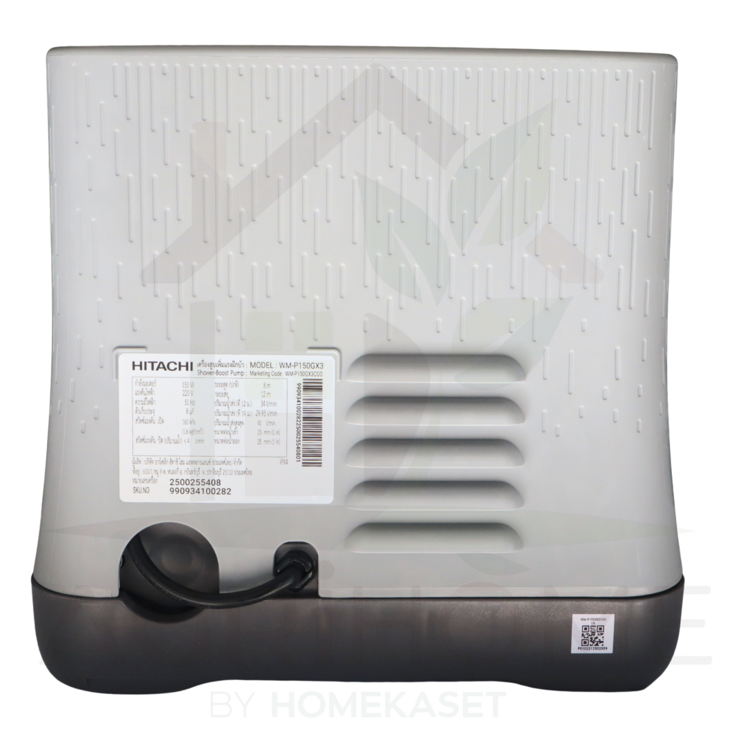 ปั๊มน้ำอัตโนมัติ Hitachi รุ่น WM-P150GX3