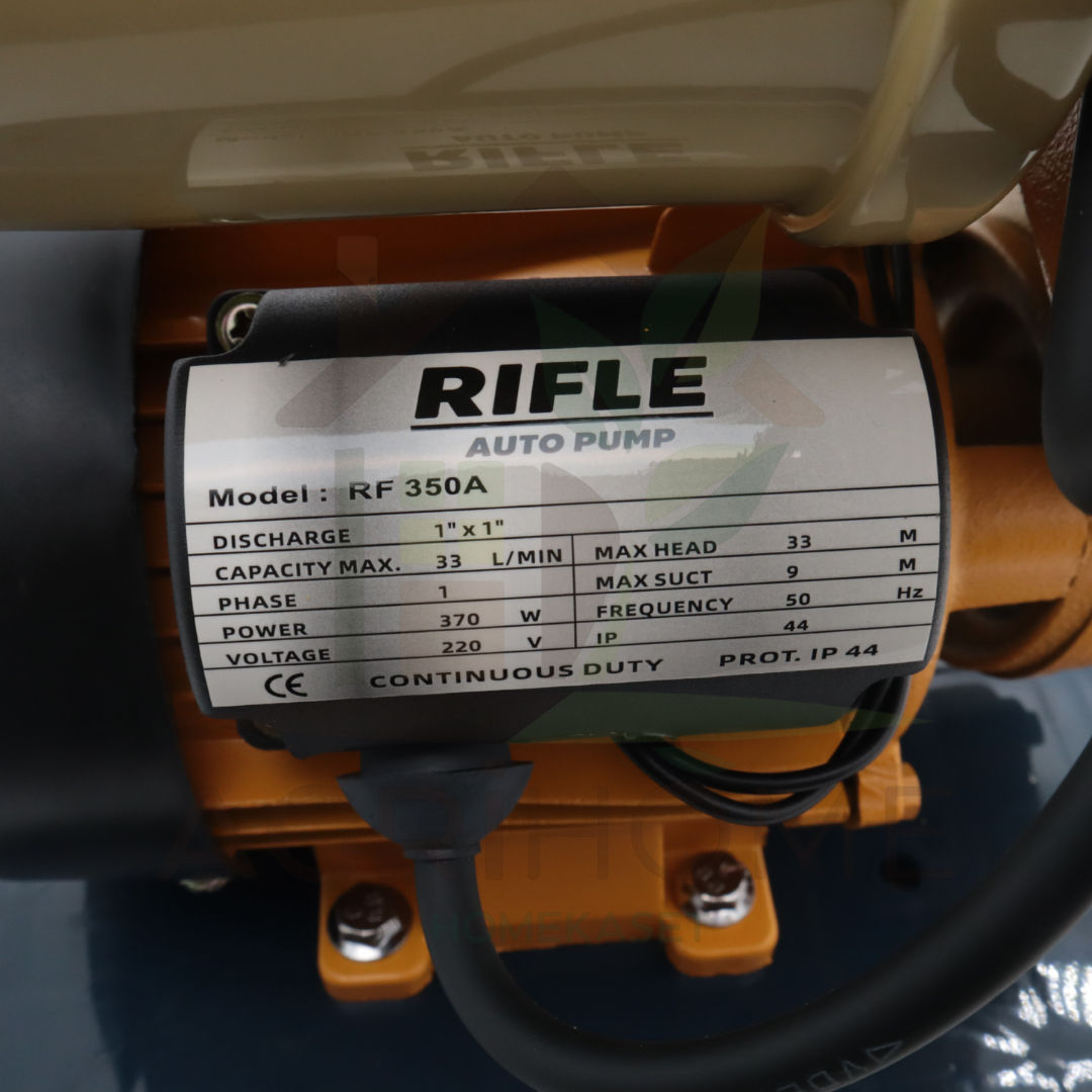 ปั๊มน้ำอัตโนมัติ Rifle 1 นิ้ว รุ่น RF-350A