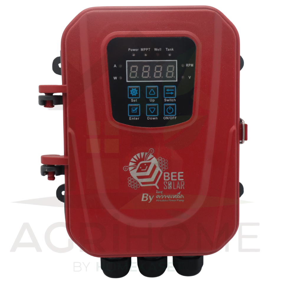 ปั๊มน้ำบาดาล BEE SOLAR บ่อ 3 นิ้ว 1.5เเรงม้า ZB-BE-3SDC8-70-110-1100