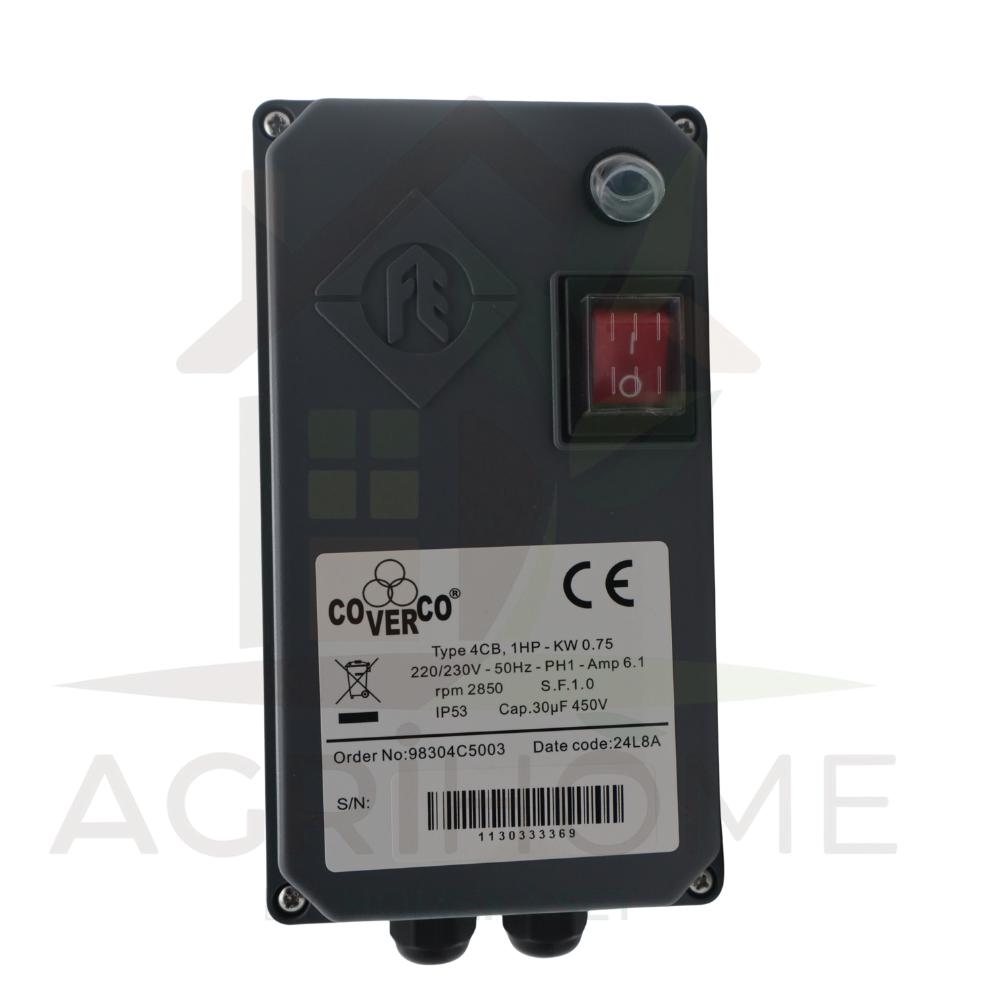 ปั๊มน้ำบาดาล Franklin COVERCO ขนาด 1.5 แรงม้า