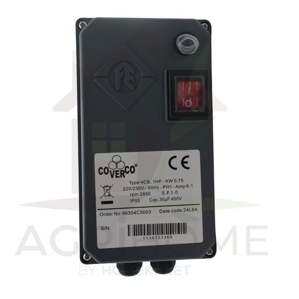 ปั๊มน้ำบาดาล Franklin COVERCO ขนาด 1 แรงม้า