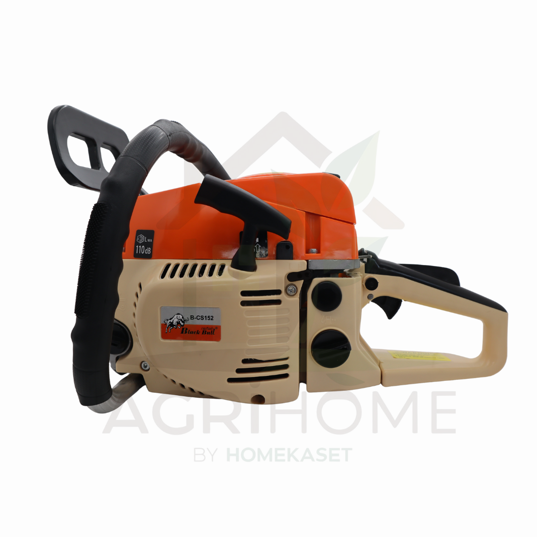 เลื่อยยนต์ Blackbull 5200 กระทิงดำ B-CS152 ส้ม