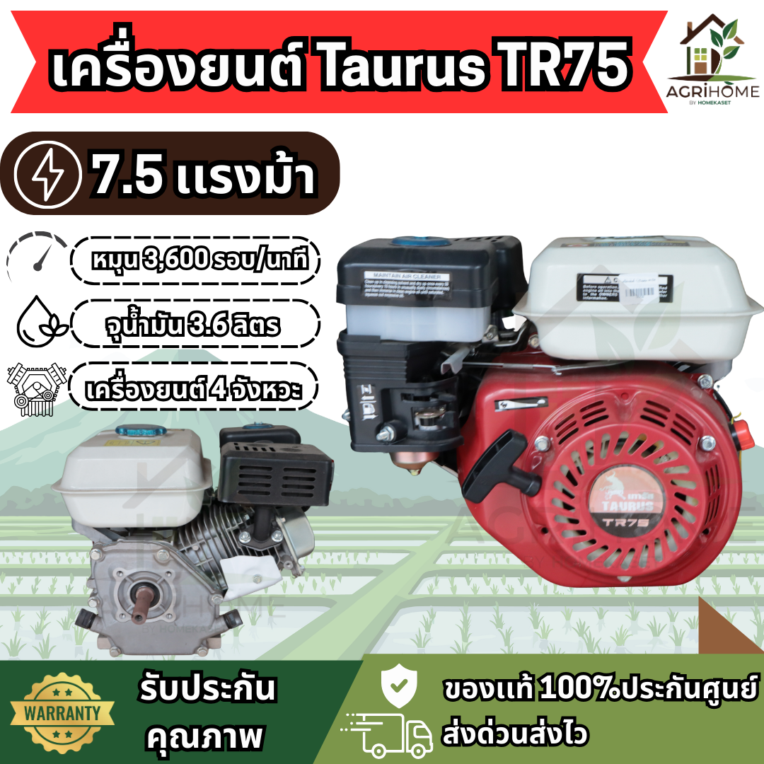 เครื่องยนต์ Taurus TR75